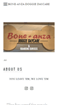 Mobile Screenshot of boneanzadoggiedaycare.com